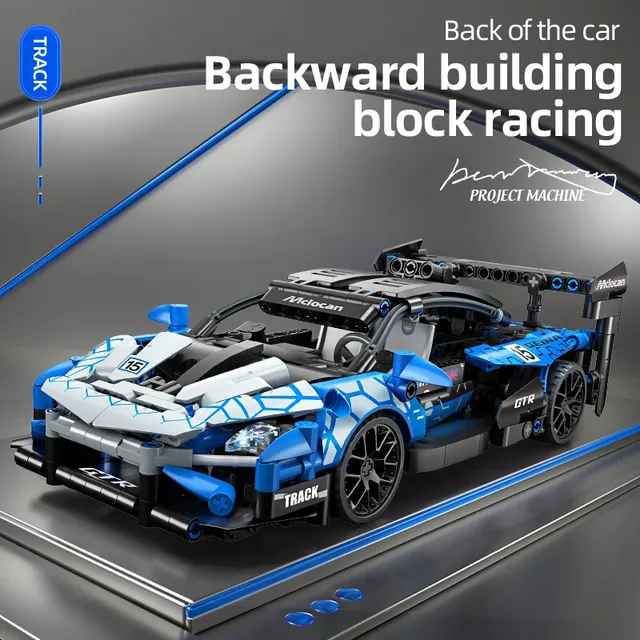 Купити Конструктор McLaren Senna GTR Technic 548 деталей Спорткар 67123 технік машина за 580 грн