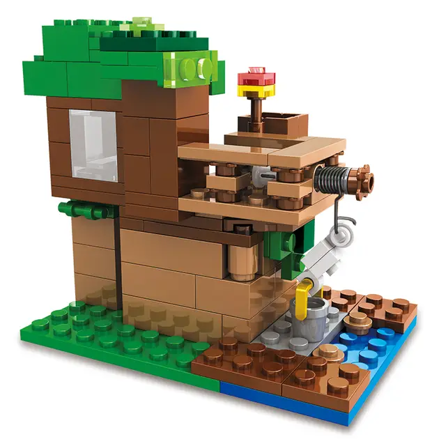 Купити Конструктор Minecraft 178 деталей Будинок на дереві Майнкрафт MineWorld за 349 грн