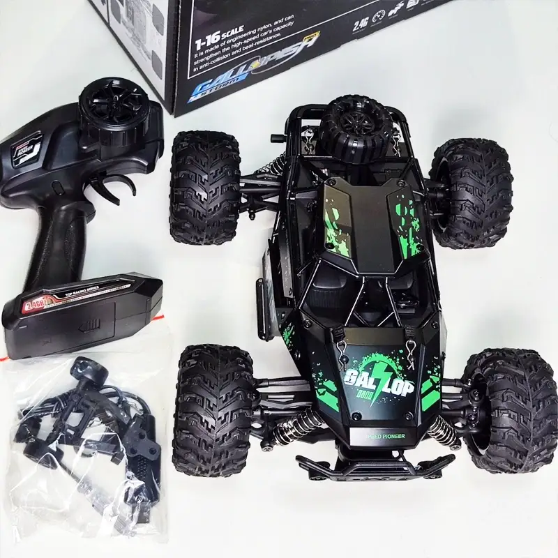 Купити Машинка на радіокеруванні 40 км/год 1:16 4WD Великий джип баггі монстр-трак за 2790 грн