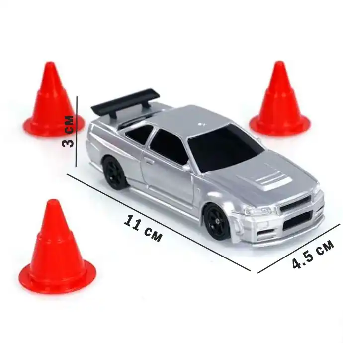 Купити Машинка для дрифту міні Jiabaile Drift Car 1/43 4WD на радіокеруванні модель NISSAN 4304 за 2090 грн