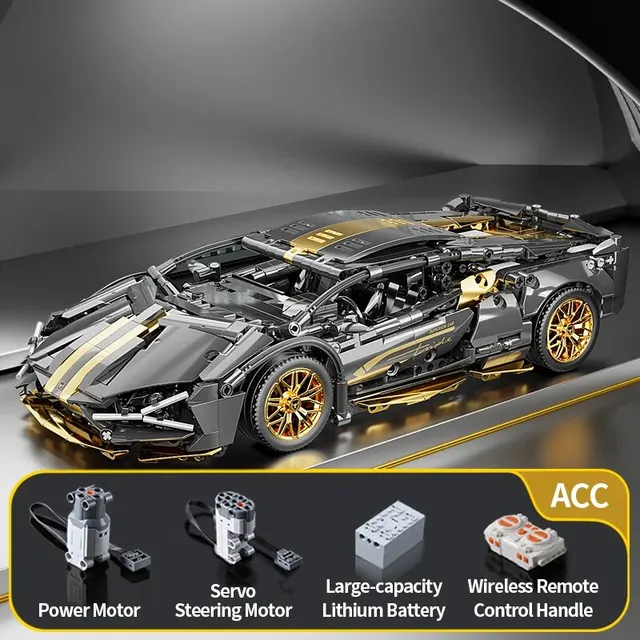 Купити Машинка конструктор Technic Lamborghini 1280 деталей з дистанційним керуванням ламборгіні технік за 1890 грн