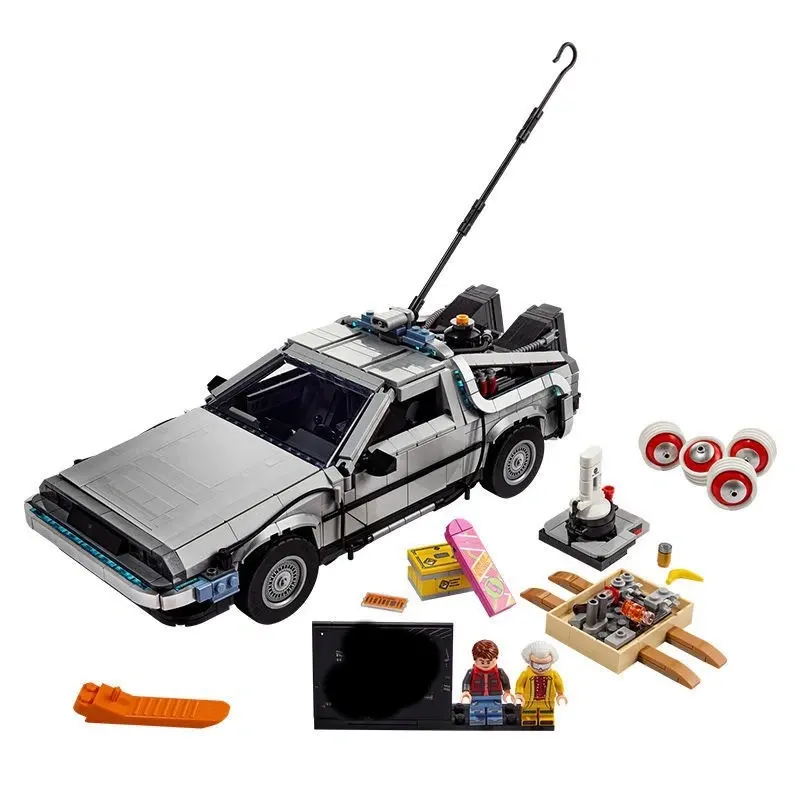 Купити Конструктор DeLorean DMC-12 1872 деталі Де Лоріан автомобіль назад у майбутнє за 1990 грн
