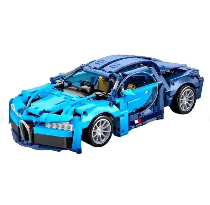 Купити Конструктор Машина Bugatti Chiron Technic 1200 деталей гоночний автомобіль технік за 730 грн