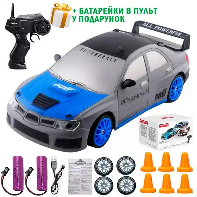 Купити Машинка для дрифту на радіокеруванні 1:24 Subaru Impreza 4WD / Субару на радіокеруванні дрифт за 980 грн