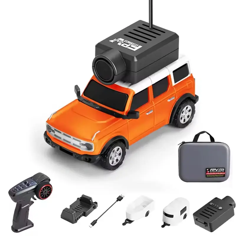 Купити Машинка на радіокеруванні з FPV камерою RC 1/64 FPV HD міні камера WLtoys 6405 за 2110 грн