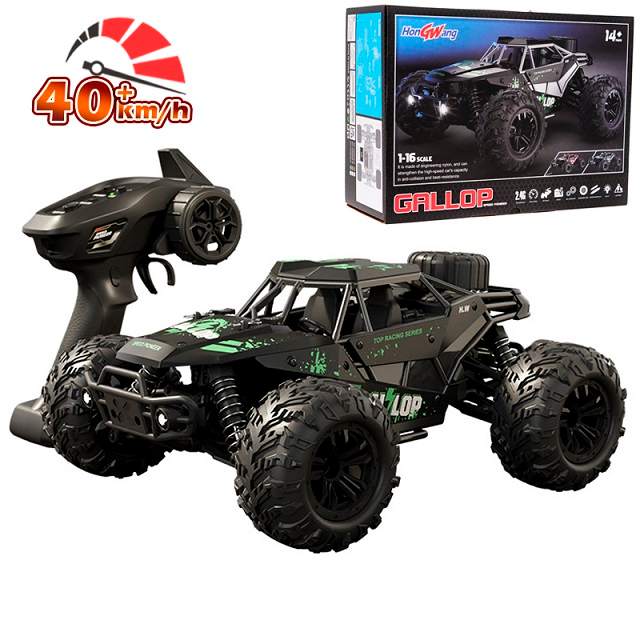 Купити Машинка на радіокеруванні 40 км/год 1:16 4WD Великий джип баггі монстр-трак за 2790 грн