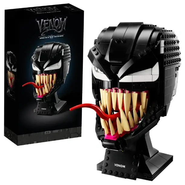 Купити Конструктор Марвел Веном на 565 деталей чорний Marvel Venom за 990 грн