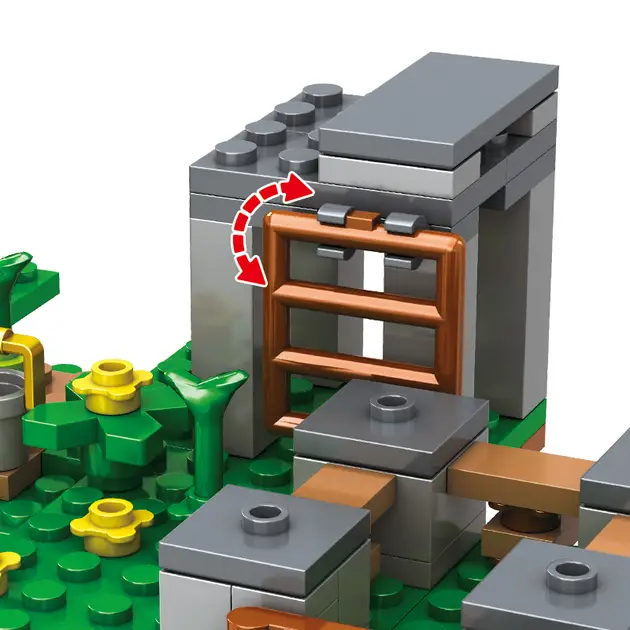 Купити Конструктор Minecraft 233 деталей Лісова схованка Майнкрафт MineWorld за 389 грн