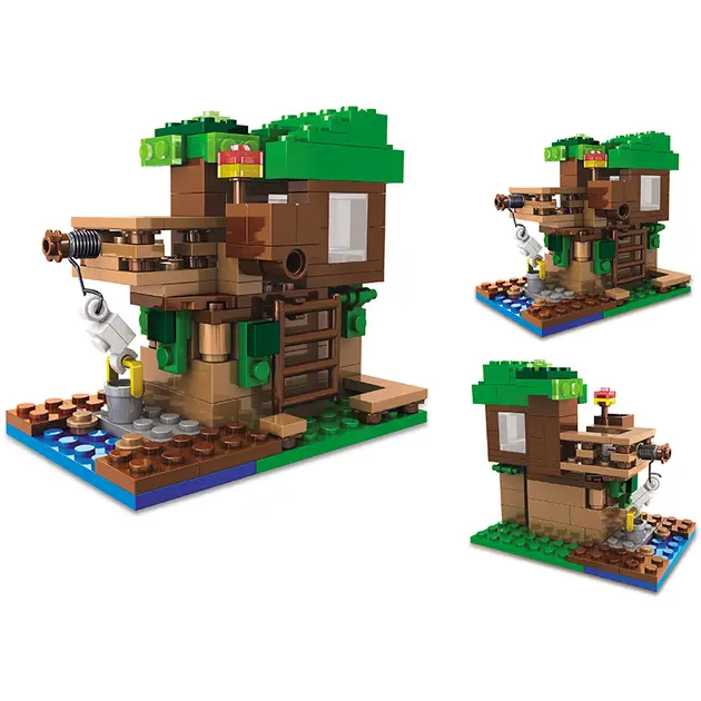 Купити Конструктор Minecraft 178 деталей Будинок на дереві Майнкрафт MineWorld за 349 грн