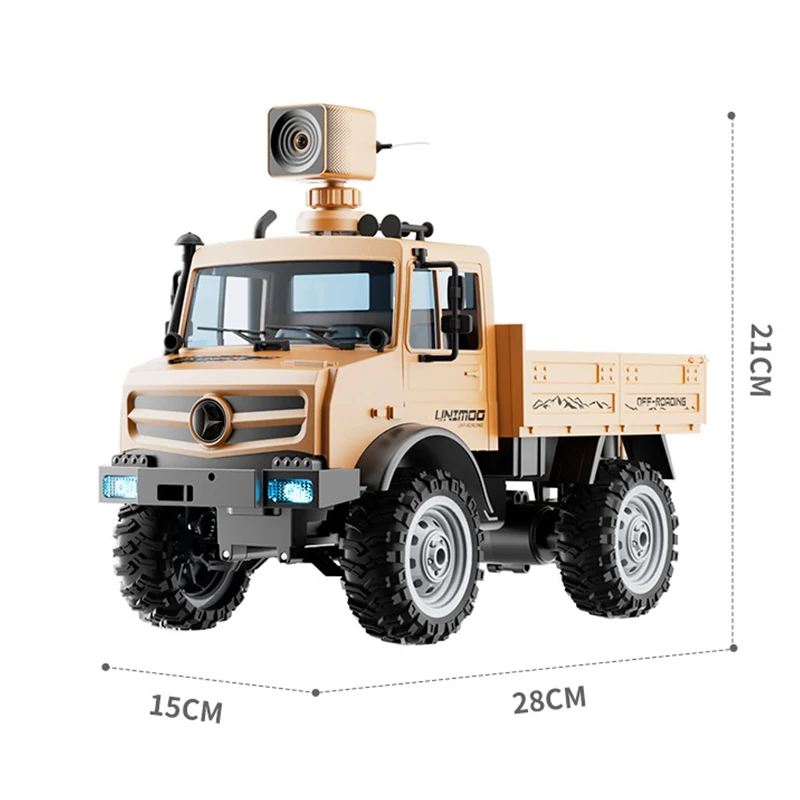 Купити Машинка на радіокеруванні WPL CX002-C 1/16 позашляховик з камерою Mercedes-Benz Unimog за 2840 грн