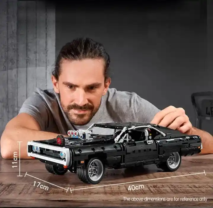 Купити Конструктор Technic Dodge Charger 1077 деталей авто Домініка Торетто машинка Додж сумісний з LEGO лего за 1390 грн