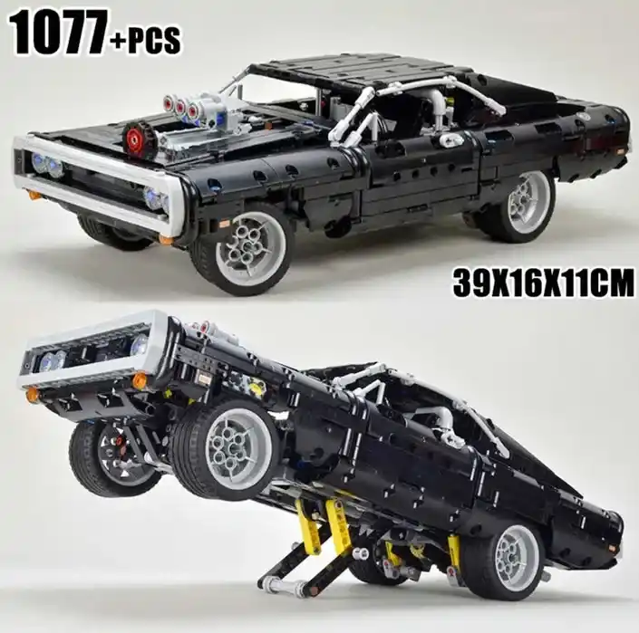 Купити Конструктор Technic Dodge Charger 1077 деталей авто Домініка Торетто машинка Додж сумісний з LEGO лего за 1390 грн