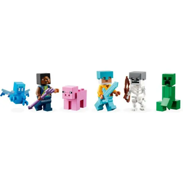 Купити Конструктор Minecraft Форпост із мечем 573 деталі My World за 890 грн
