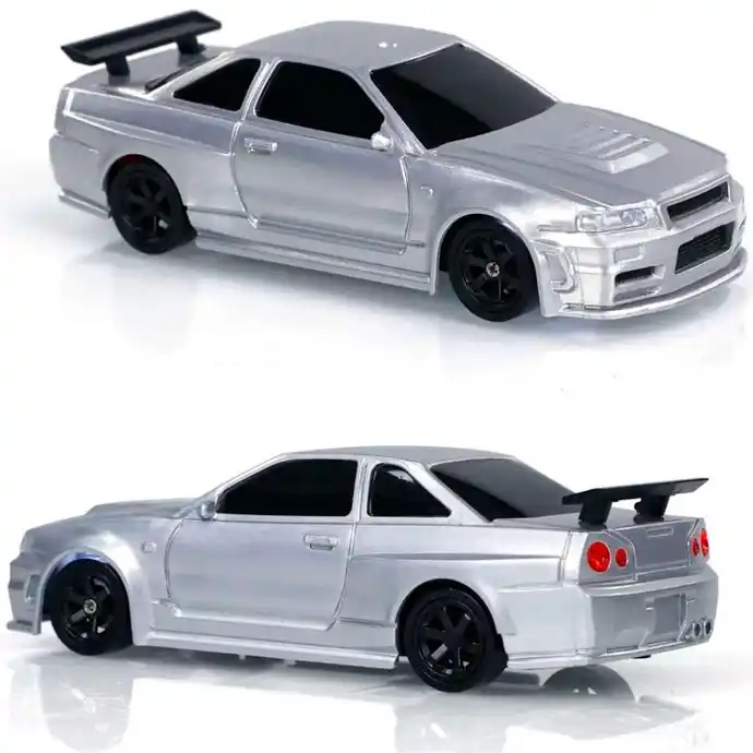 Купити Машинка для дрифту міні Jiabaile Drift Car 1/43 4WD на радіокеруванні модель NISSAN 4304 за 2090 грн